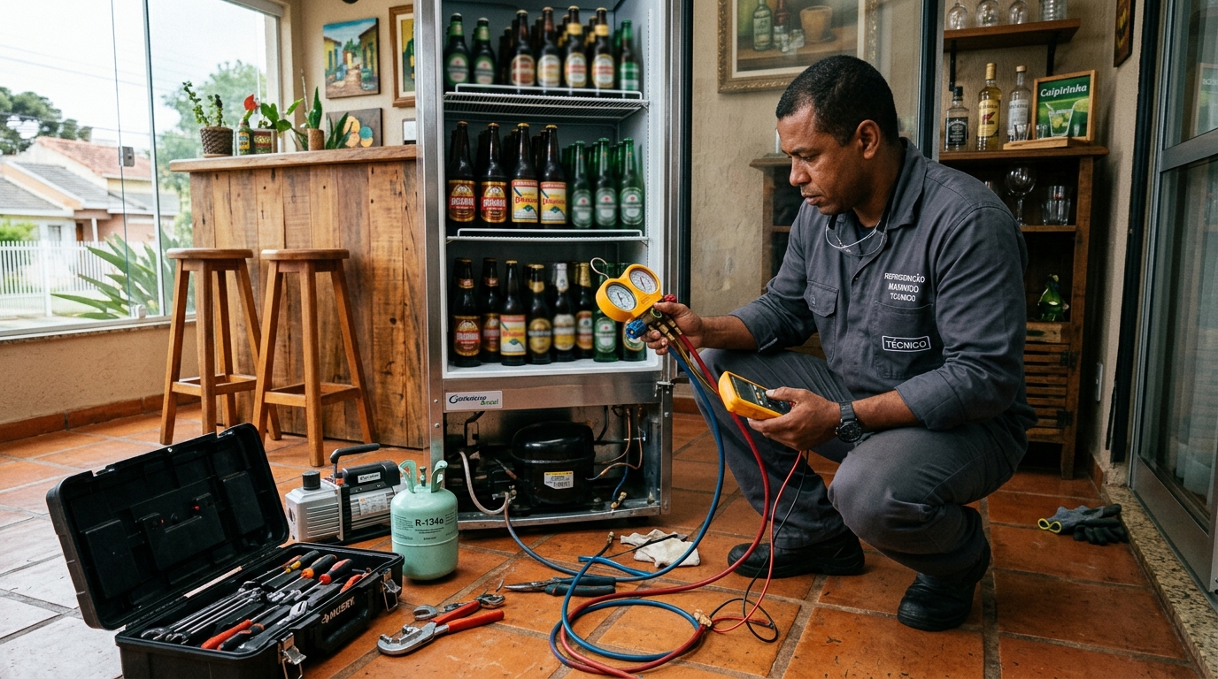 Conserto de Cervejeira em Campo Grande‑MS